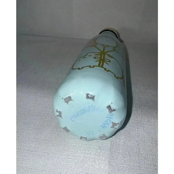 Pusheen Drinking Jug Water Bottle with balloons and gold screw‎ cap USED AS IS - Picture 6 of 7